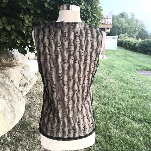 AB Studio Shimmering About Sleeveless Top - Picture 8 of 16